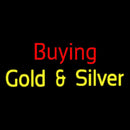 Red Buying Yellow Gold And Silver Block Handmade Art Neon Sign