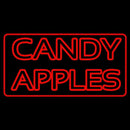 Red Candy Apples Handmade Art Neon Sign