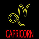 Red Capricorn Handmade Art Neon Sign
