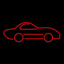 Red Car Handmade Art Neon Sign