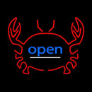 Red Crab Handmade Art Neon Sign
