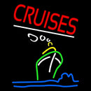Red Cruises Handmade Art Neon Sign