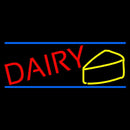 Red Dairy Handmade Art Neon Sign