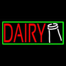 Red Dairy Handmade Art Neon Sign
