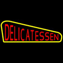 Red Delicatessen Handmade Art Neon Sign