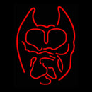 Red Devil Logo Handmade Art Neon Sign