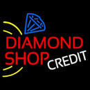 Red Diamond Shop Handmade Art Neon Sign