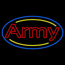 Red Double Stroke Army Handmade Art Neon Sign