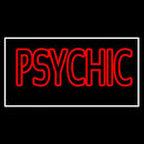 Red Double Stroke White Psychic Handmade Art Neon Sign