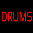 Red Drums Block Handmade Art Neon Sign
