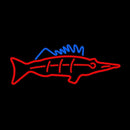 Red Fish 1 Handmade Art Neon Sign