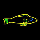 Red Fish Handmade Art Neon Sign