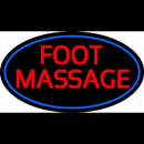 Red Foot Reflexology Handmade Art Neon Sign
