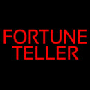 Red Fortune Teller Handmade Art Neon Sign