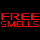 Red Free Smells Handmade Art Neon Sign