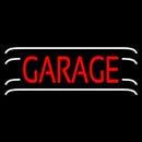 Red Garage Block Handmade Art Neon Sign