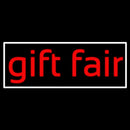 Red Gift Fair Handmade Art Neon Sign