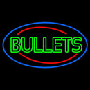 Red Gun Turquoise Logo Handmade Art Neon Sign