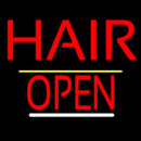 Red Hair Open Yellow Line Handmade Art Neon Sign