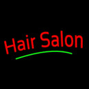Red Hair Salon Green Line Handmade Art Neon Sign