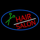 Red Hair Salon With Scissor Handmade Art Neon Sign