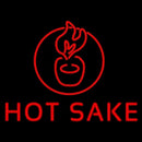 Red Hot Sake Handmade Art Neon Sign