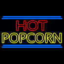 Red Hot Yellow Popcorn Handmade Art Neon Sign
