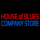 Red House Of Blues Blue Company Store Handmade Art Neon Sign