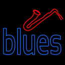 Red House Of Blues Company Store Handmade Art Neon Sign