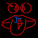 Red Icon Logo Handmade Art Neon Sign