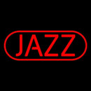 Red Jazz Block Handmade Art Neon Sign