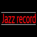 Red Jazz Record White Line 2 Handmade Art Neon Sign