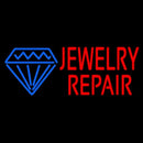 Red Jewelry Repair Block Handmade Art Neon Sign