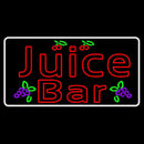 Red Juice Bar Handmade Art Neon Sign