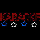 Red Karaoke Block Handmade Art Neon Sign