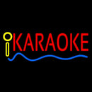 Red Karaoke Blue Line 1 Handmade Art Neon Sign