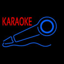 Red Karaoke With Mike Logo 2 Handmade Art Neon Sign