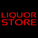 Red Liquor Store Handmade Art Neon Sign