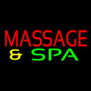Red Massage And Spa Handmade Art Neon Sign