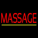 Red Massage Handmade Art Neon Sign