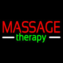 Red Massage Therapy Handmade Art Neon Sign