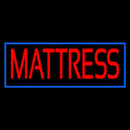 Red Mattress With Blue Border Handmade Art Neon Sign