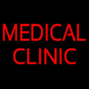 Red Medical Clinic Handmade Art Neon Sign