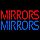 Red Mirrors Blue Mirrors Handmade Art Neon Sign