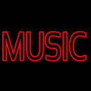 Red Music Block 2 Handmade Art Neon Sign