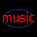 Red Music Handmade Art Neon Sign