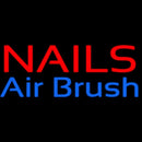 Red Nails Airbrush Handmade Art Neon Sign