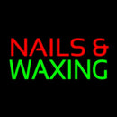 Red Nails And Green Waxing Handmade Art Neon Sign