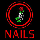 Red Nails Handmade Art Neon Sign