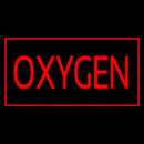 Red Oxygen Red Border Handmade Art Neon Sign